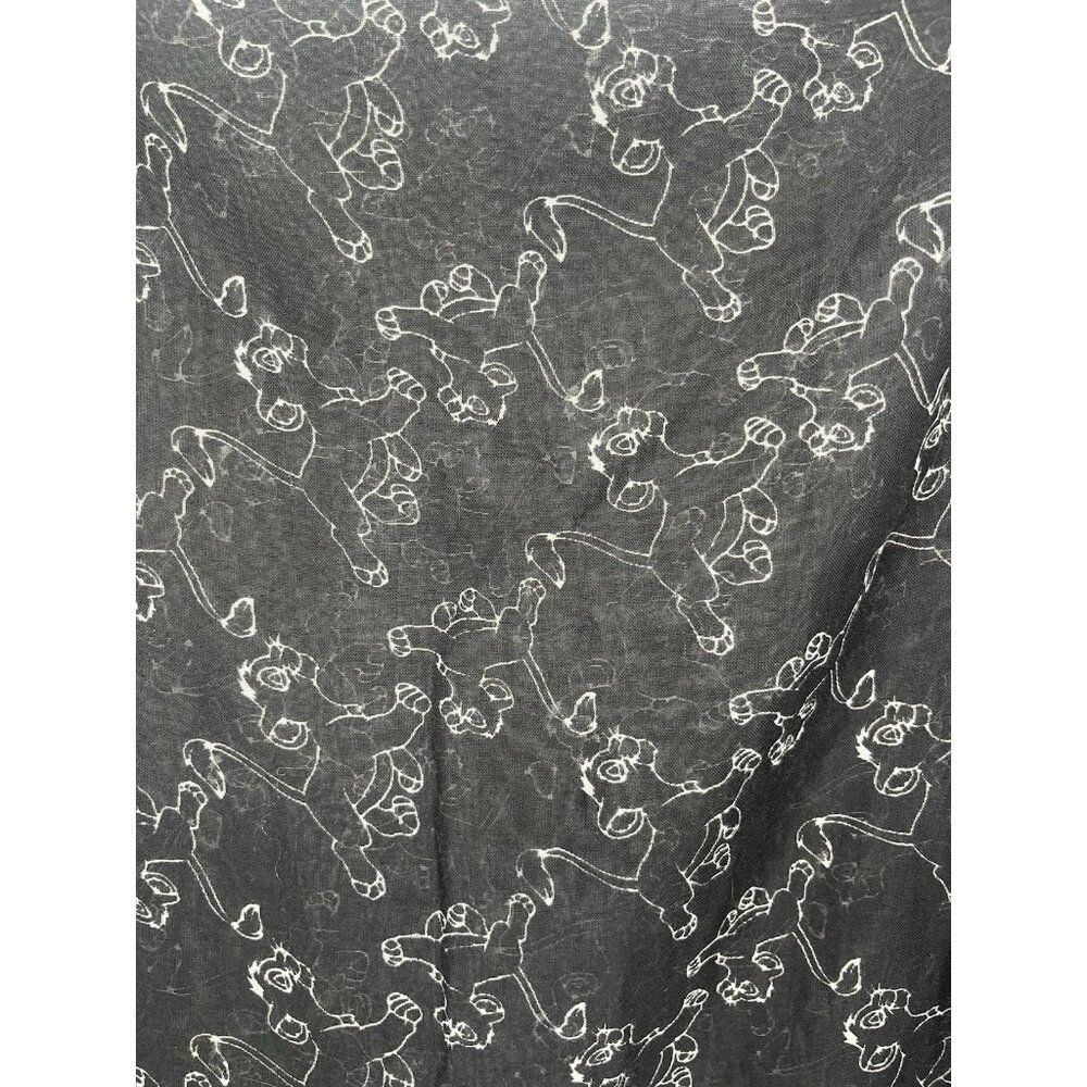 Disney Loungefly The Lion King Simba Black White Infinity Scarf - Picture 2 of 4